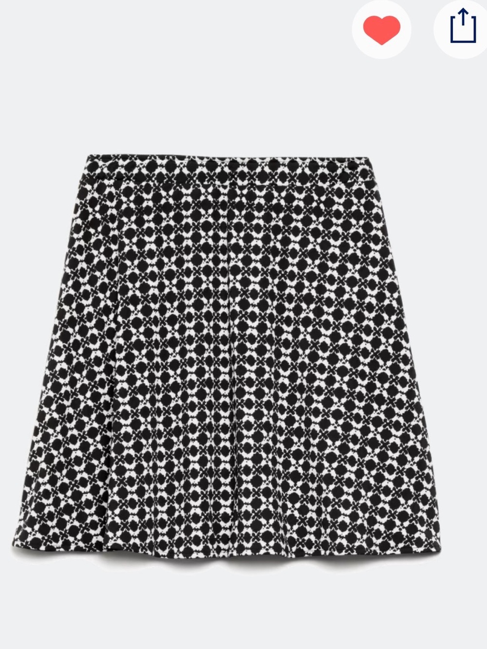 41 Hawthorn Abbie Reversible Black skirt